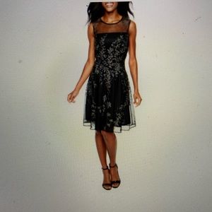 Size 16 J.Taylor sleeveless embroidered party dress.  Wear for special occasions